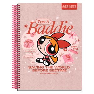 Cuaderno Carta Chicas Superpoderosas 150hj Cuadros 7mm Surtido Proarte