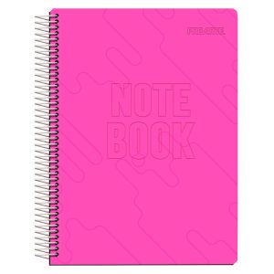 Cuaderno Premium Cuarta (16.8 x 21.5cm) Neón 120hj Cuadro 7mm Surtido Proarte