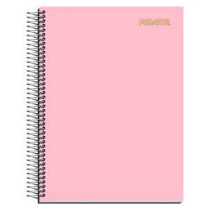 Cuaderno Carta Soft Touch Pastel 150hj Cuadro 7mm Surtido Proarte