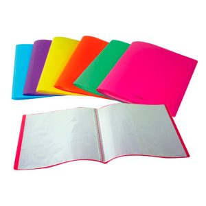 Carpeta A4 con 10 Fundas Colores Surtidos Softcolor Data Zone