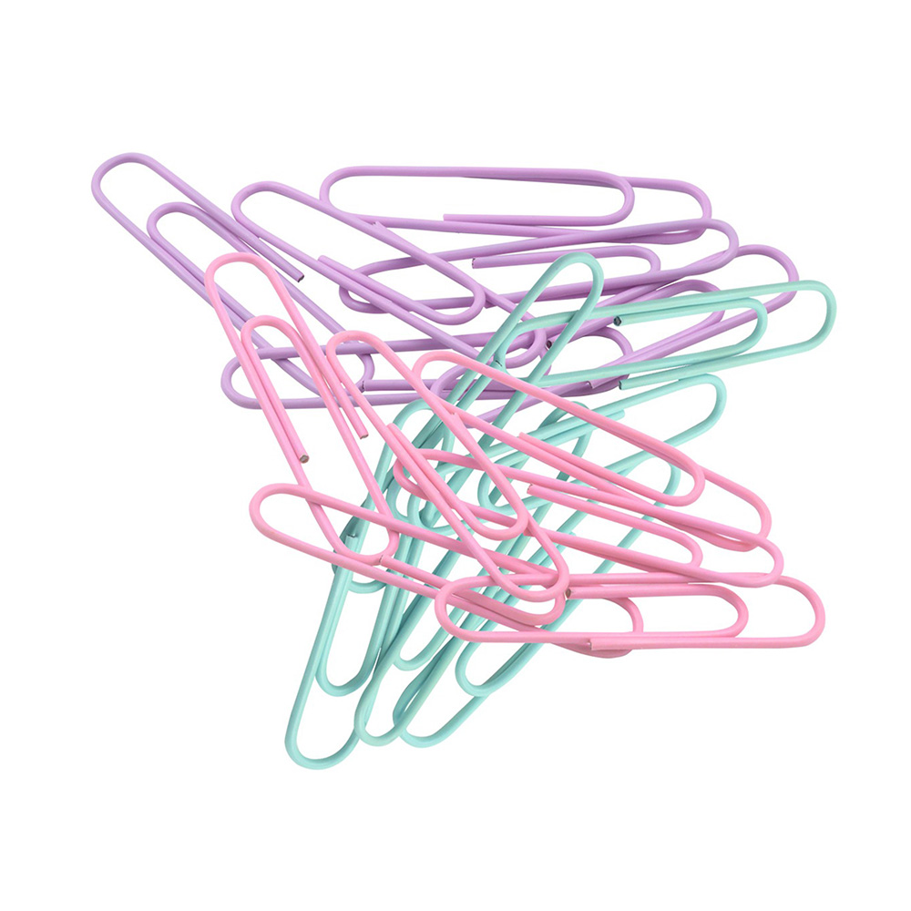 Caja Clips 33mm Pastel 100 Uds Torre - Imagen 2
