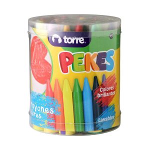Maxi Crayones Pekes 24 uds Torre
