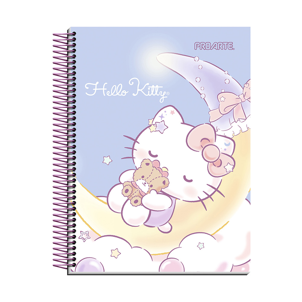 Cuaderno Cuarta (16.8 x 21.5cm) Hello Kitty 150hj Cuadro 7mm Surtido Proarte