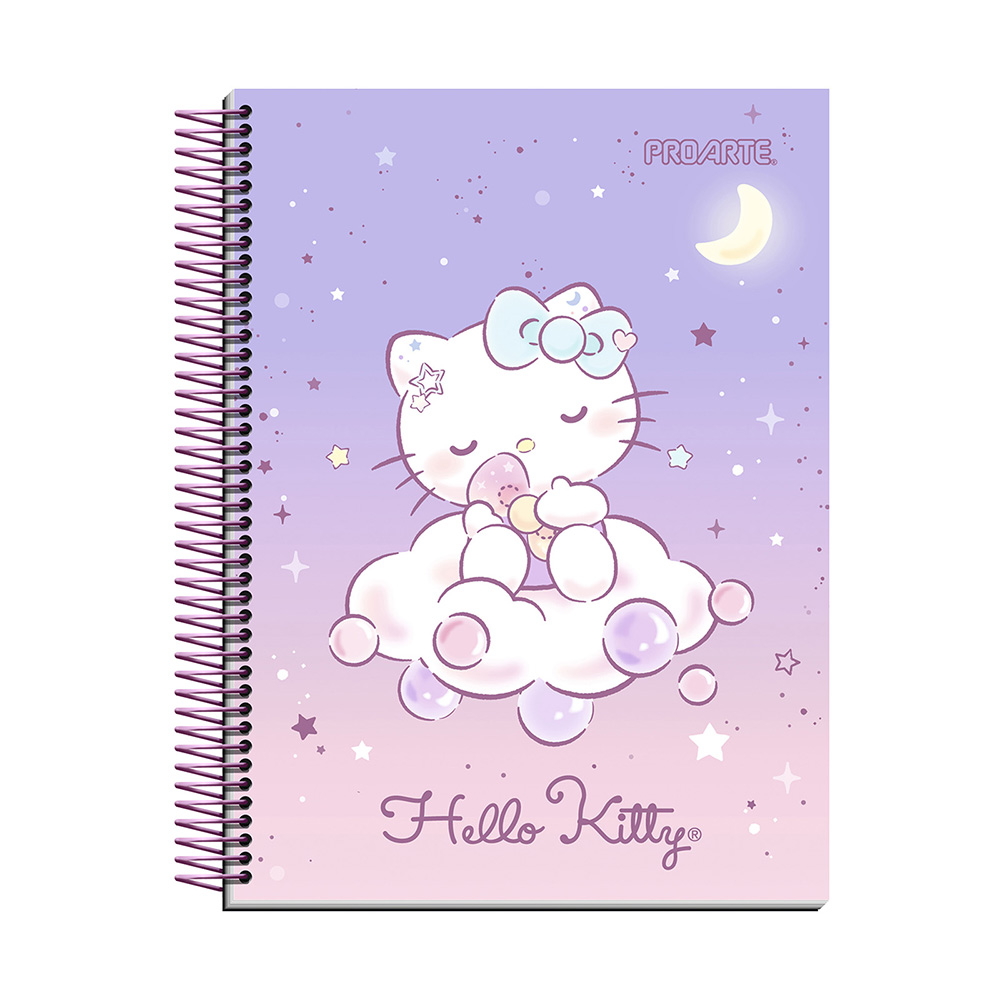 Cuaderno Cuarta (16.8 x 21.5cm) Hello Kitty 150hj Cuadro 7mm Surtido Proarte - Imagen 4