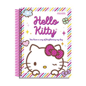 Cuaderno Carta Premium Hello Kitty 120hj Cuadro 7mm Surtido Proarte