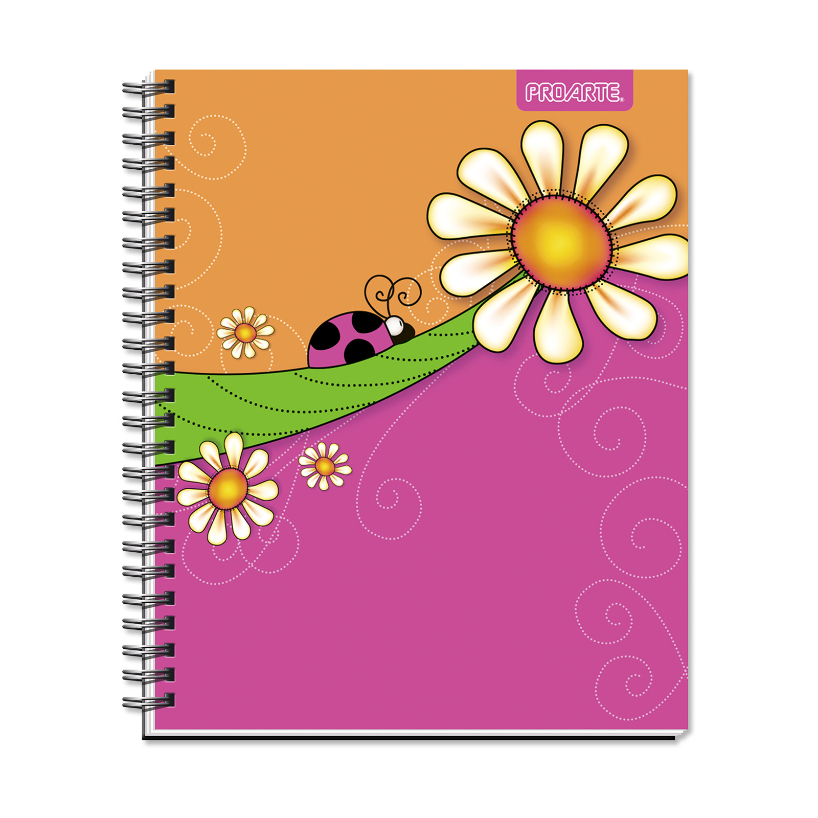 Cuaderno Universitario Paint 100hj Cuadros 7mm Surtido Proarte