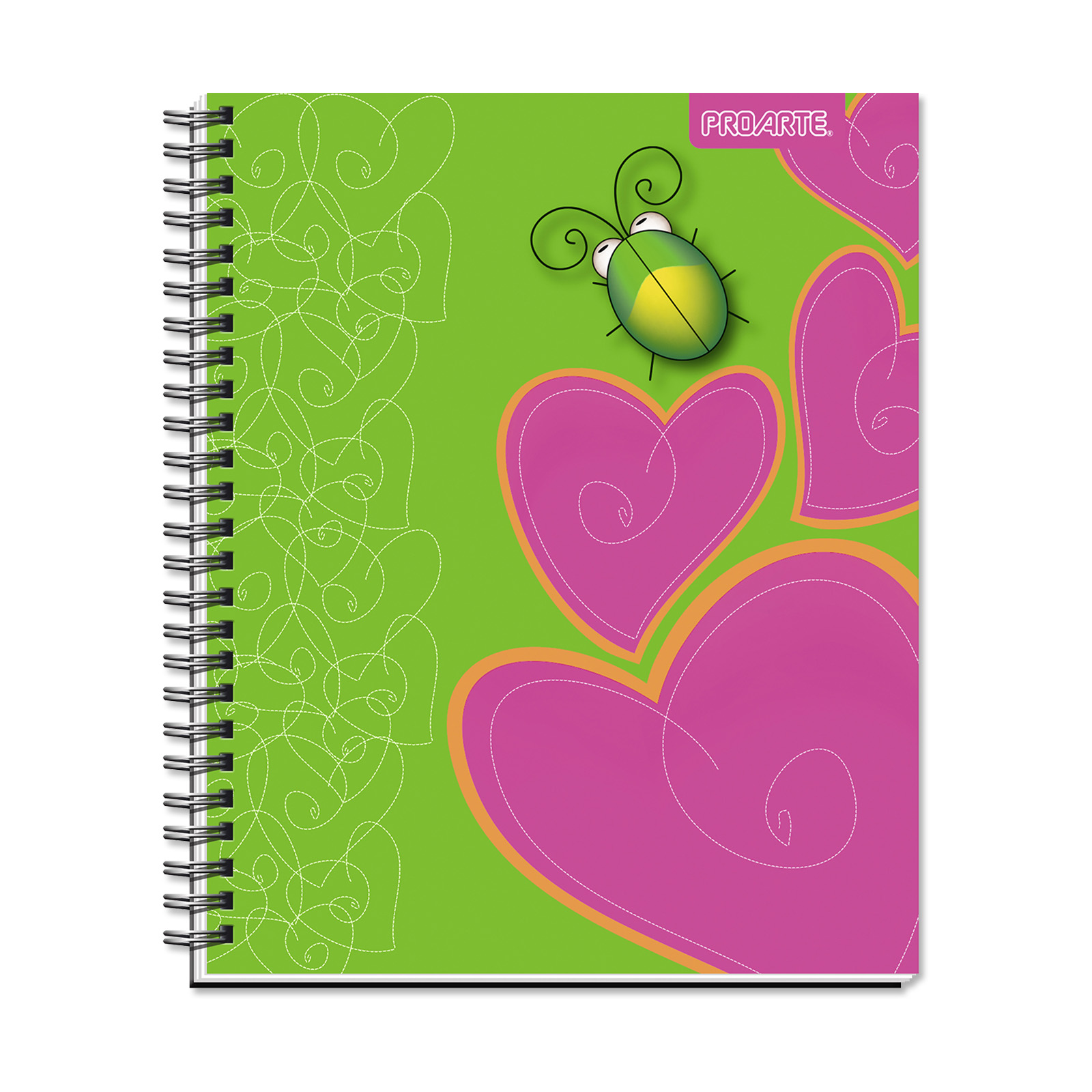 Cuaderno Universitario Paint 100hj Cuadros 7mm Surtido Proarte - Imagen 3