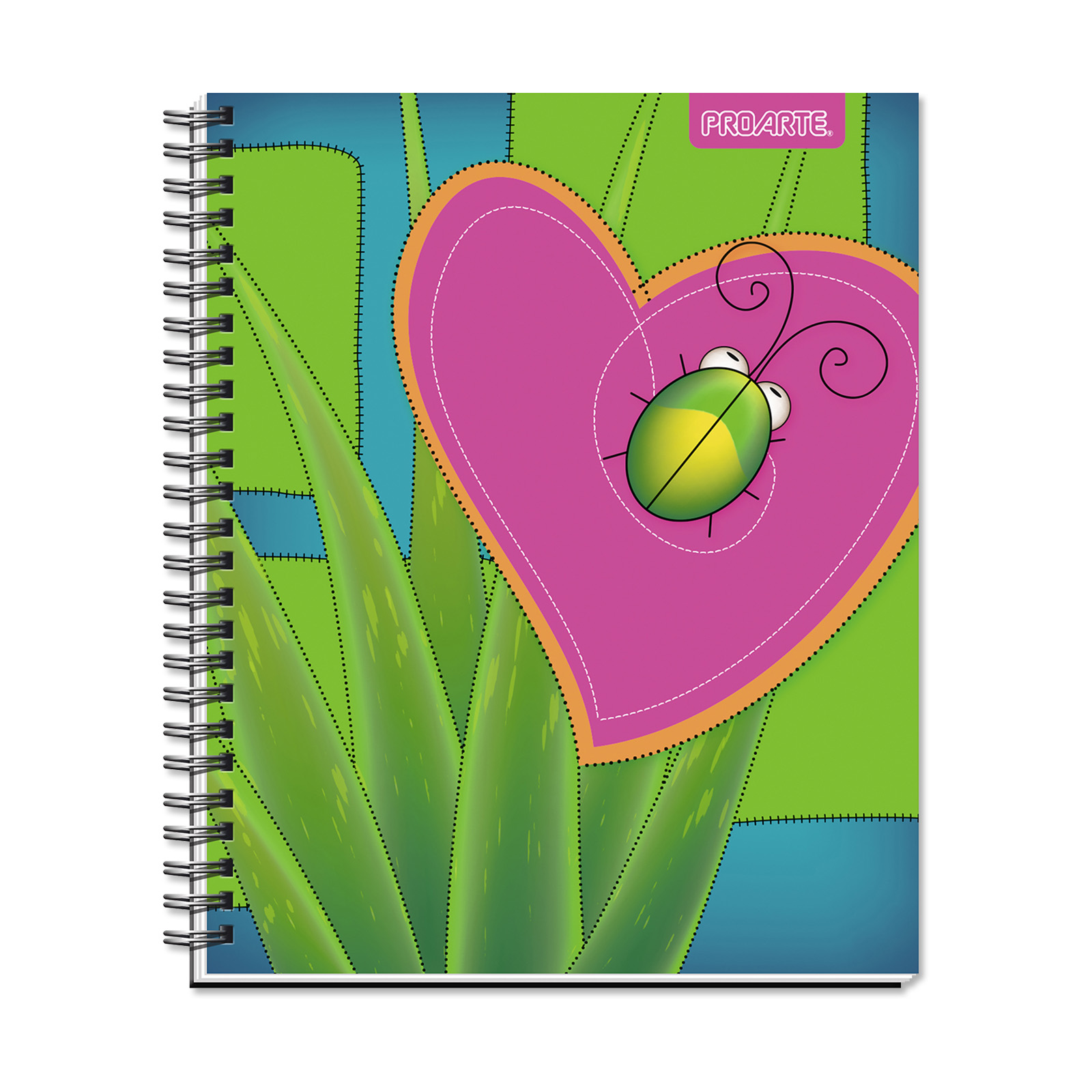Cuaderno Universitario Paint 100hj Cuadros 7mm Surtido Proarte - Imagen 4
