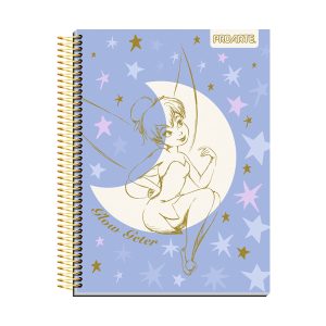 Cuaderno Carta Tinkerbell 150hj Cuadro 7mm Surtido Proarte