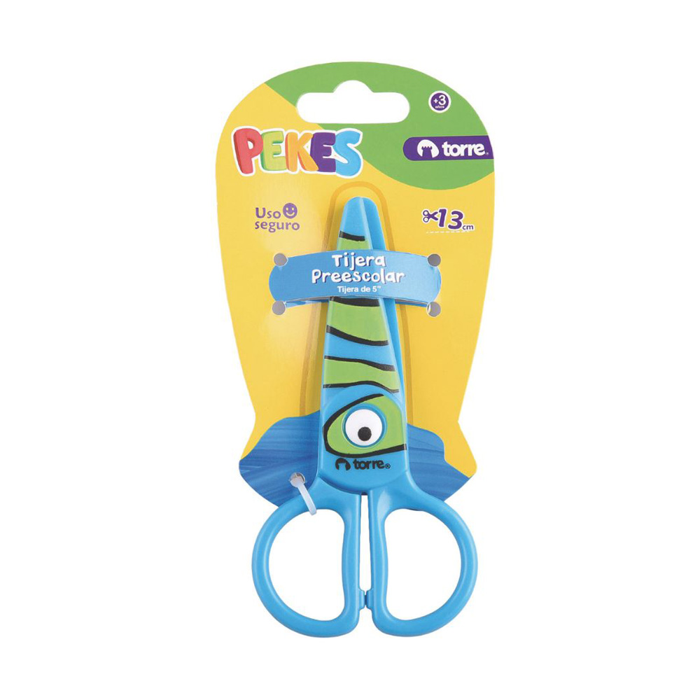 Tijera Pre-Escolar Pekes 5" Torre - Imagen 3