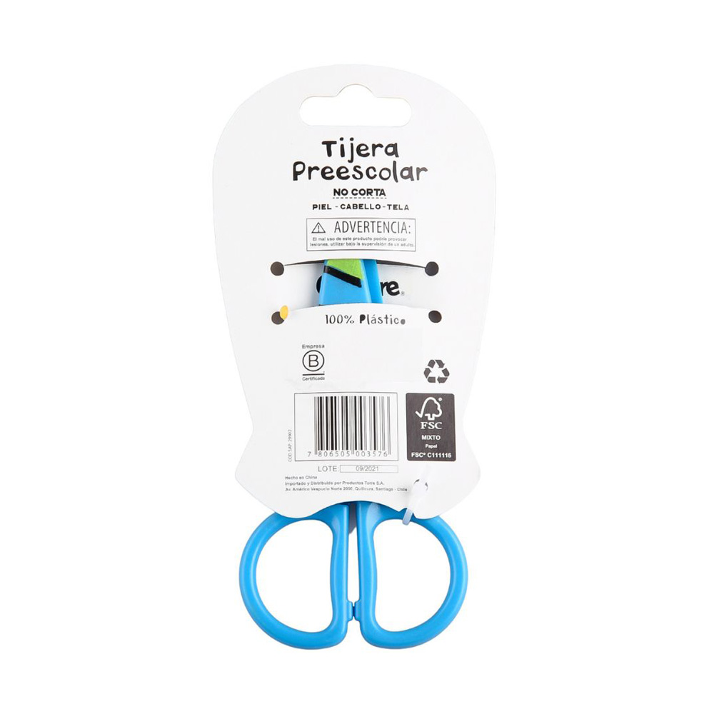 Tijera Pre-Escolar Pekes 5" Torre - Imagen 6