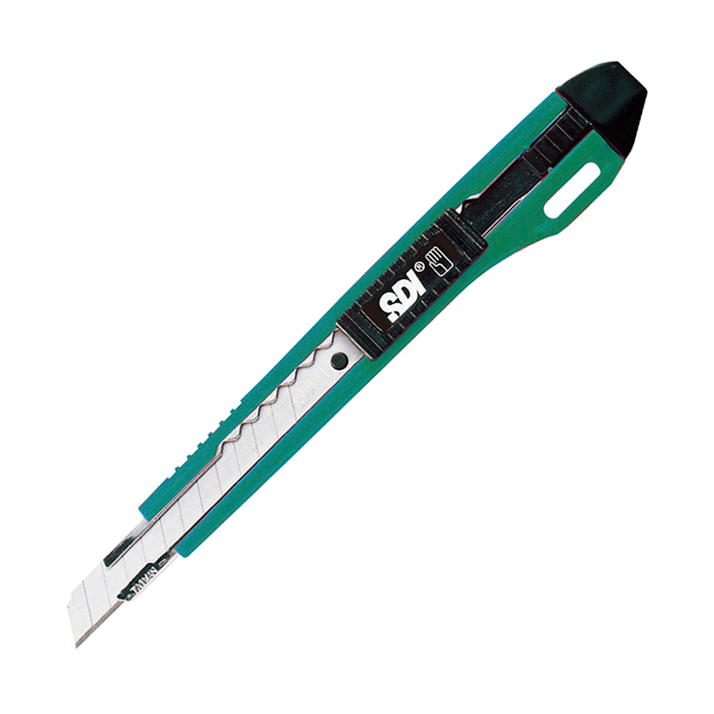 Cuchillo Cartonero Bloqueo Chicharra con 3 Hojas 9mm SDI - Imagen 5