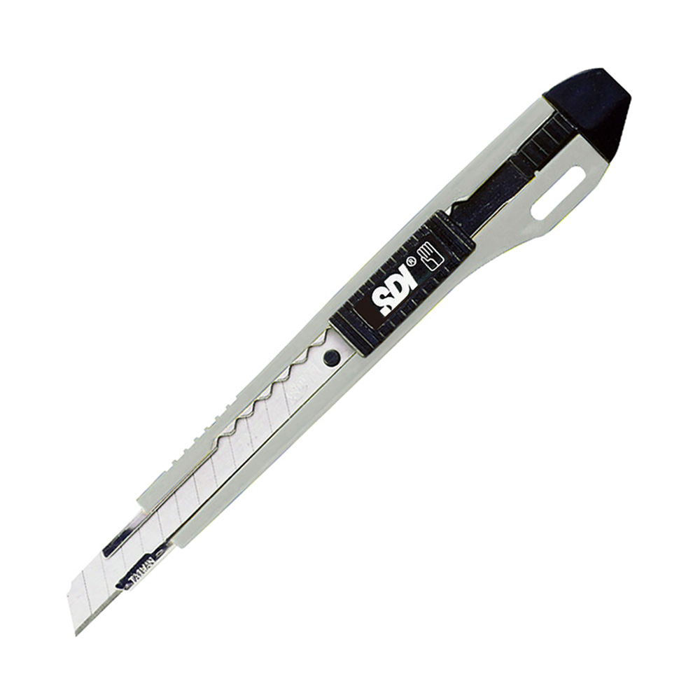 Cuchillo Cartonero Bloqueo Chicharra con 3 Hojas 9mm SDI - Imagen 6