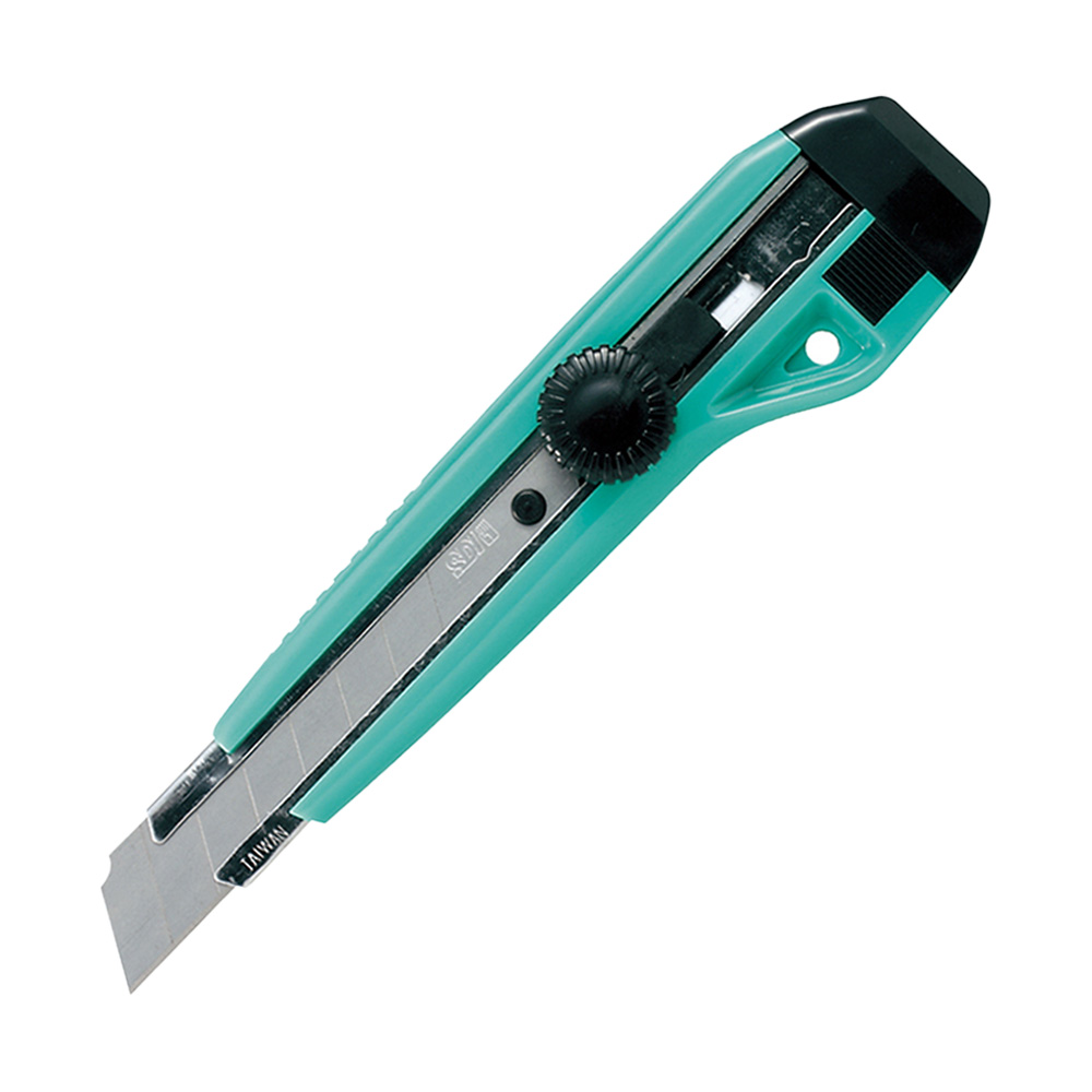 Cuchillo Cartonero Bloqueo Manual Rueda con 3 Hojas 18mm SDI - Imagen 6