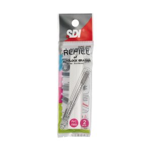 Set 2 Repuestos Borrador para Porta Goma Tipo Lápiz SDI