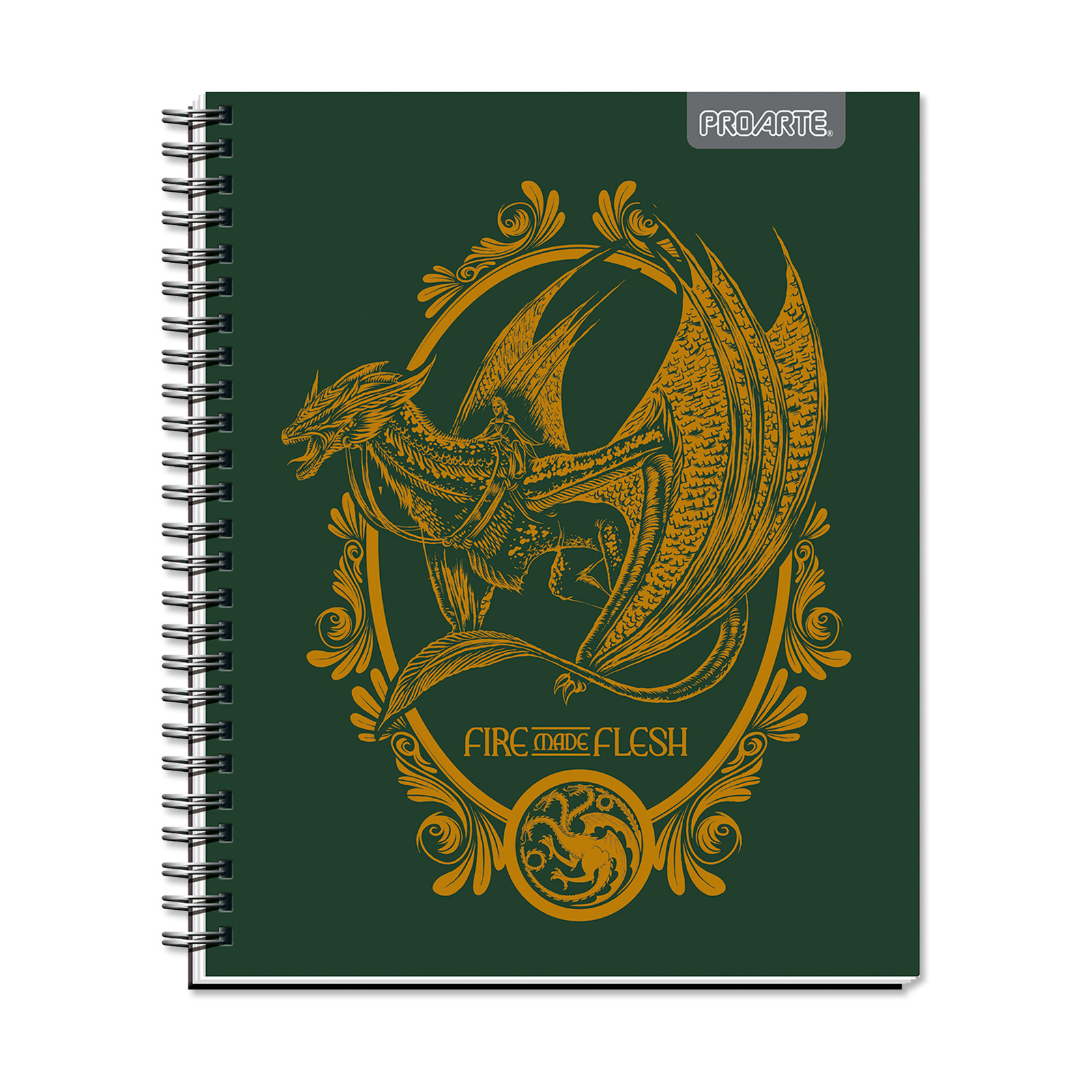 Cuaderno Universitario House of Dragons 100hj Cuadros 7mm Surtido Proarte - Imagen 3