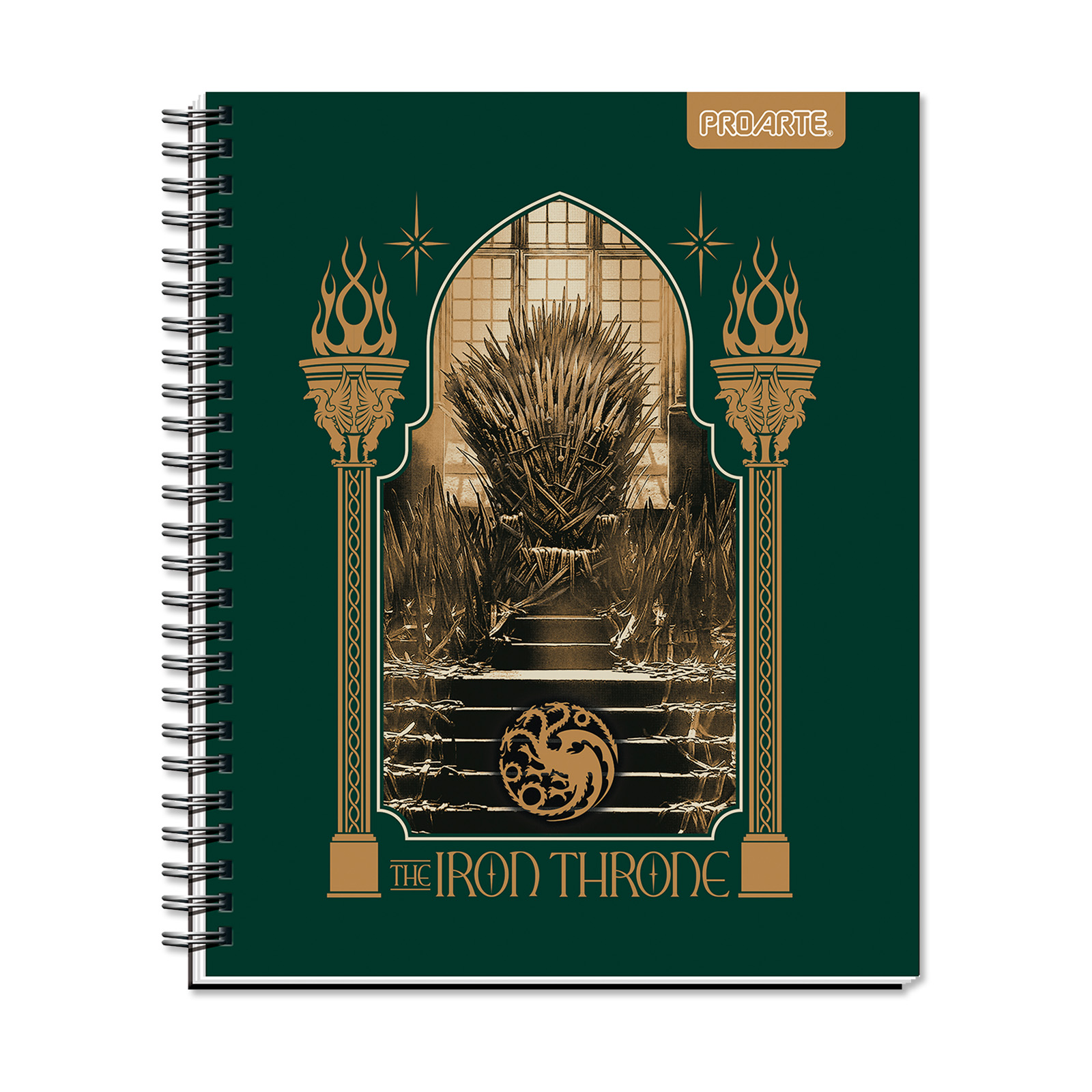 Cuaderno Universitario House of Dragons 100hj Cuadros 7mm Surtido Proarte - Imagen 4
