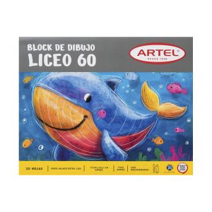 Block Dibujo Liceo 60 20 Hojas Artel