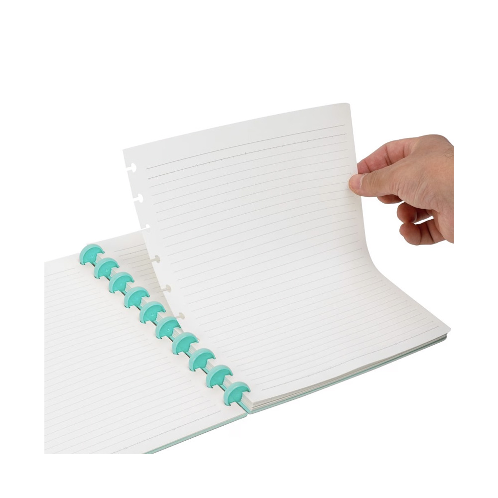 Libreta B5 Anillada Recargable con 2 Pines 80hj Sworld - Imagen 2