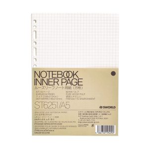 Hojas Repuesto Cuaderno A5 14.8x21cm 50hj Diseño Cuadro Chico Sworld