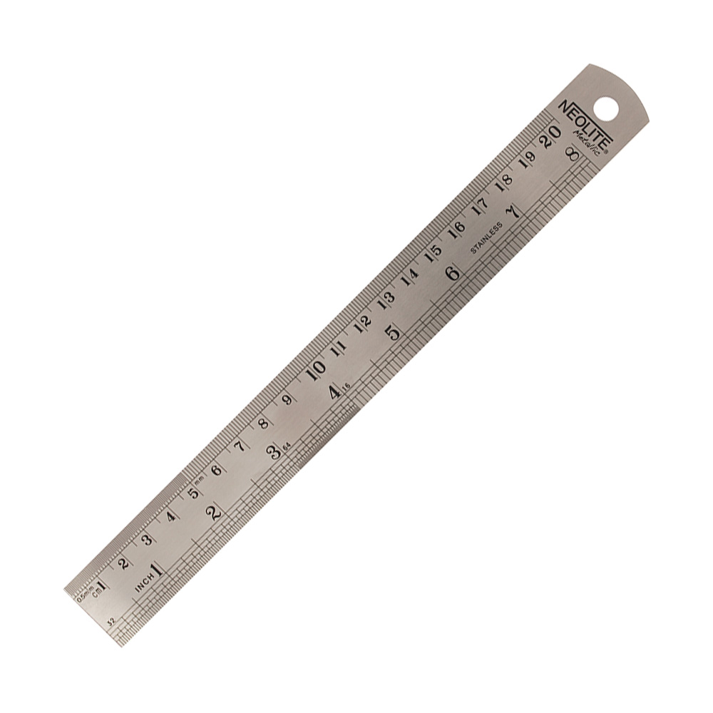 Regla Metálica 20 cm Neolite