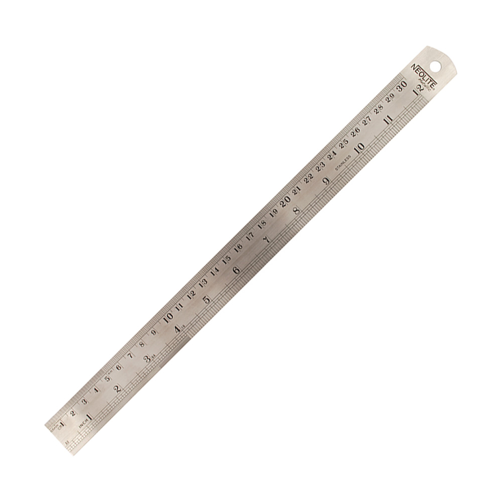 Regla Metálica 30 cm Neolite