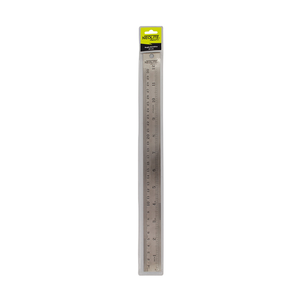 Regla Metálica 30 cm Neolite - Imagen 2