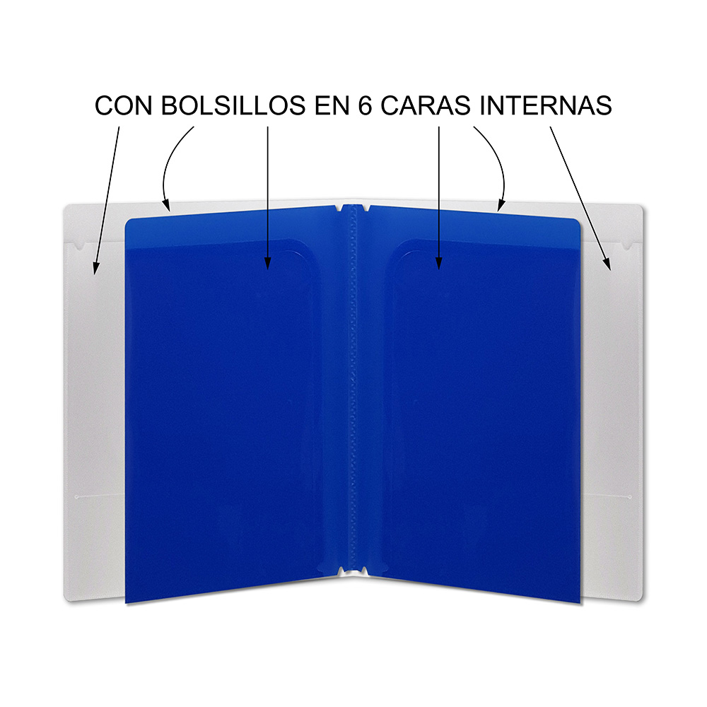 Carpeta A4 6 Bolsillos Interiores Data Zone - Imagen 3