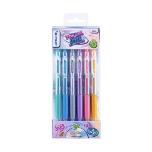 Set Lápices Gel Pop´lol Metálicos 6 un. 0.7 mm Pilot