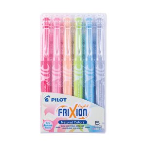 Set Resaltadores Borrables Frixion Light Natural Punta Biselada Pilot
