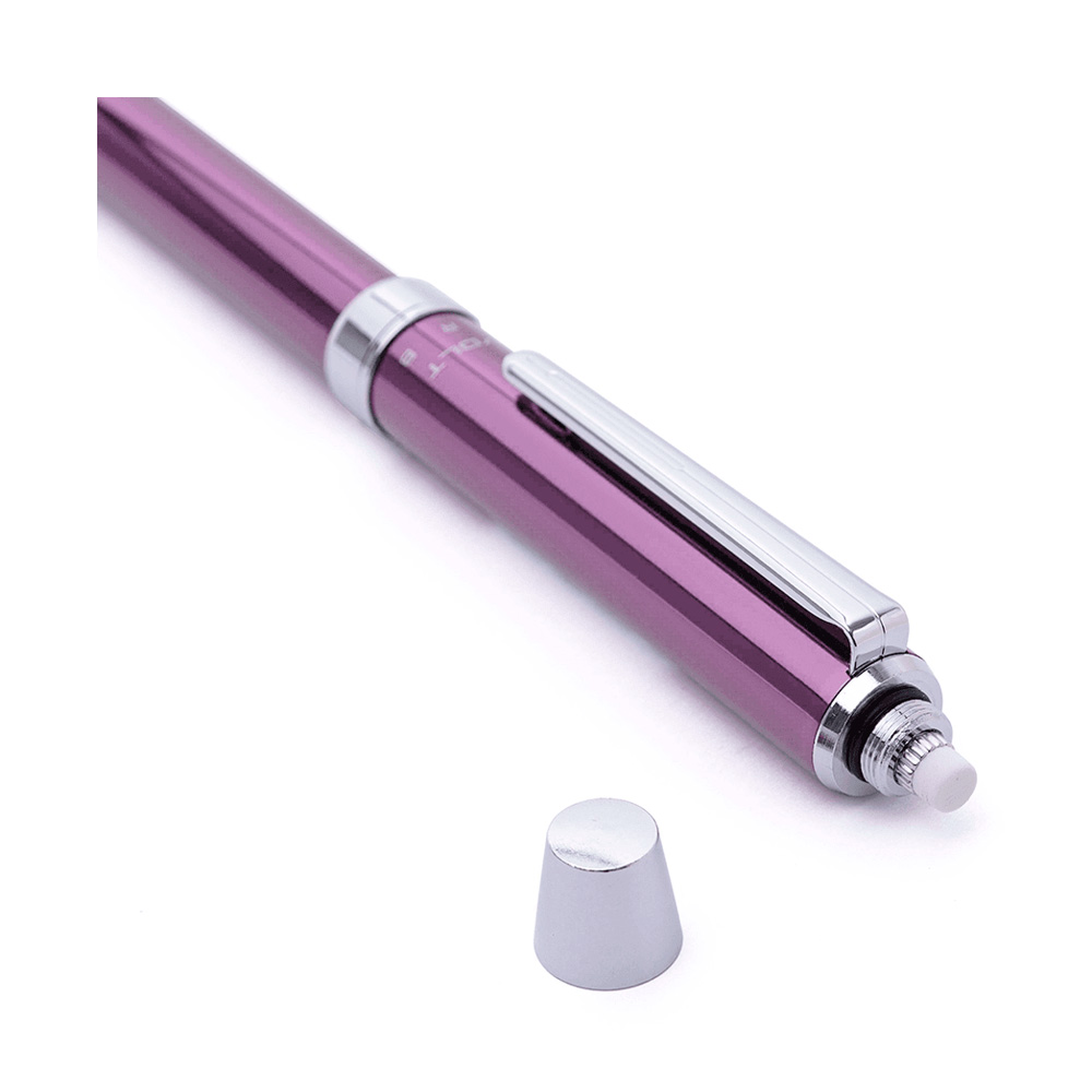 2+1 Bolígrafo Multifuncional Evolt Rosado y Turquesa con Caja Pilot - Imagen 3