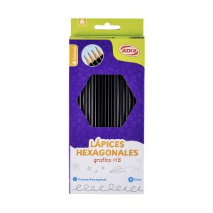 Lápiz Grafito Hexagonal HB Nº2 Adix