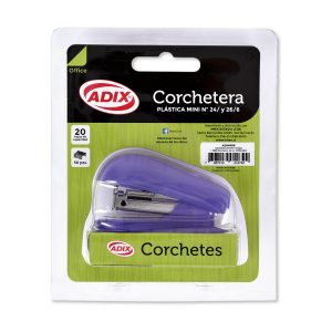Corchetera de Bolsillo + Corchetes Adix