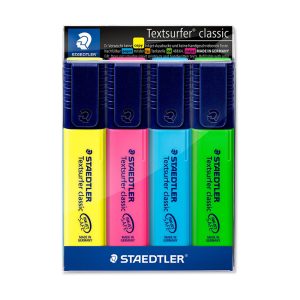 Destacadores 364 PW Set 4 Colores Staedtler