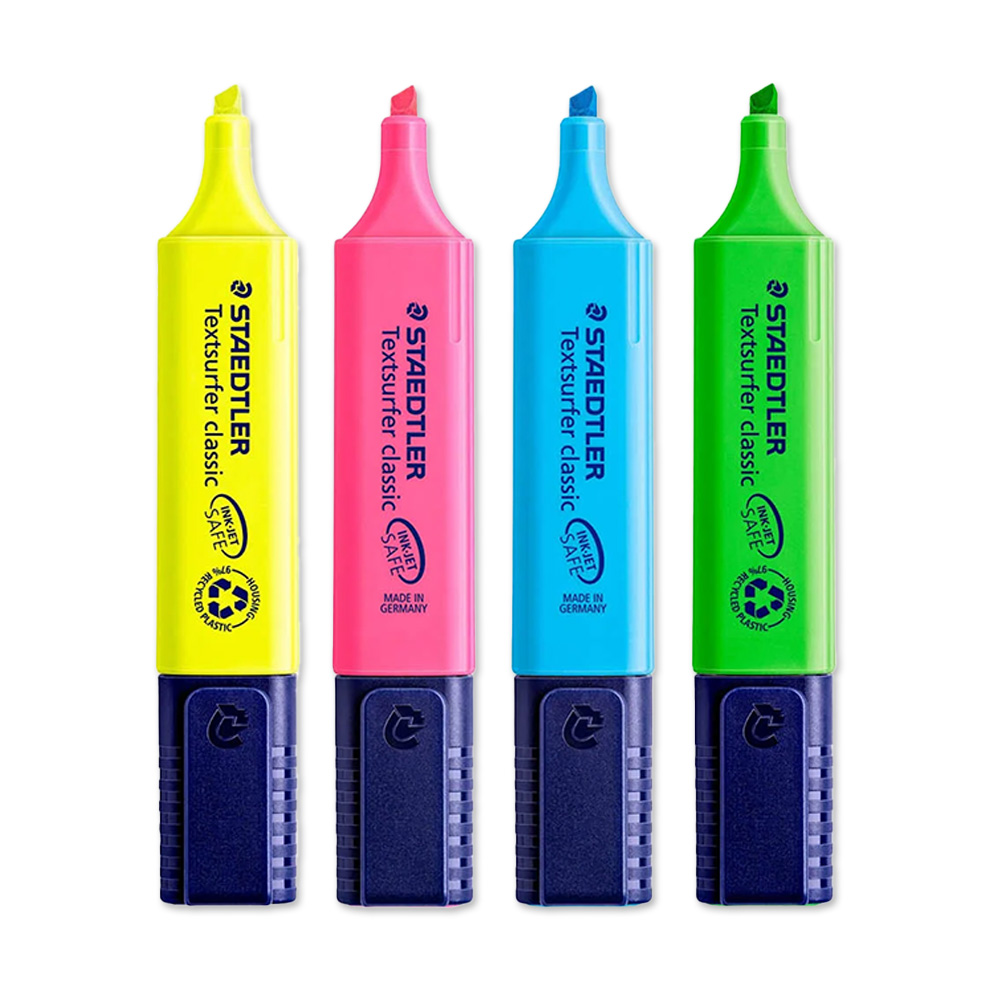 Destacadores 364 PW Set 4 Colores Staedtler - Imagen 3