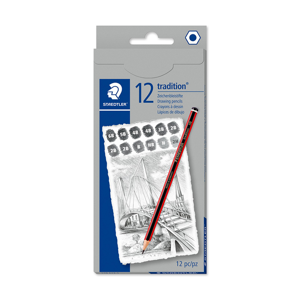 Lápiz Grafito 110 Tradition 12 uds Promo Staedtler