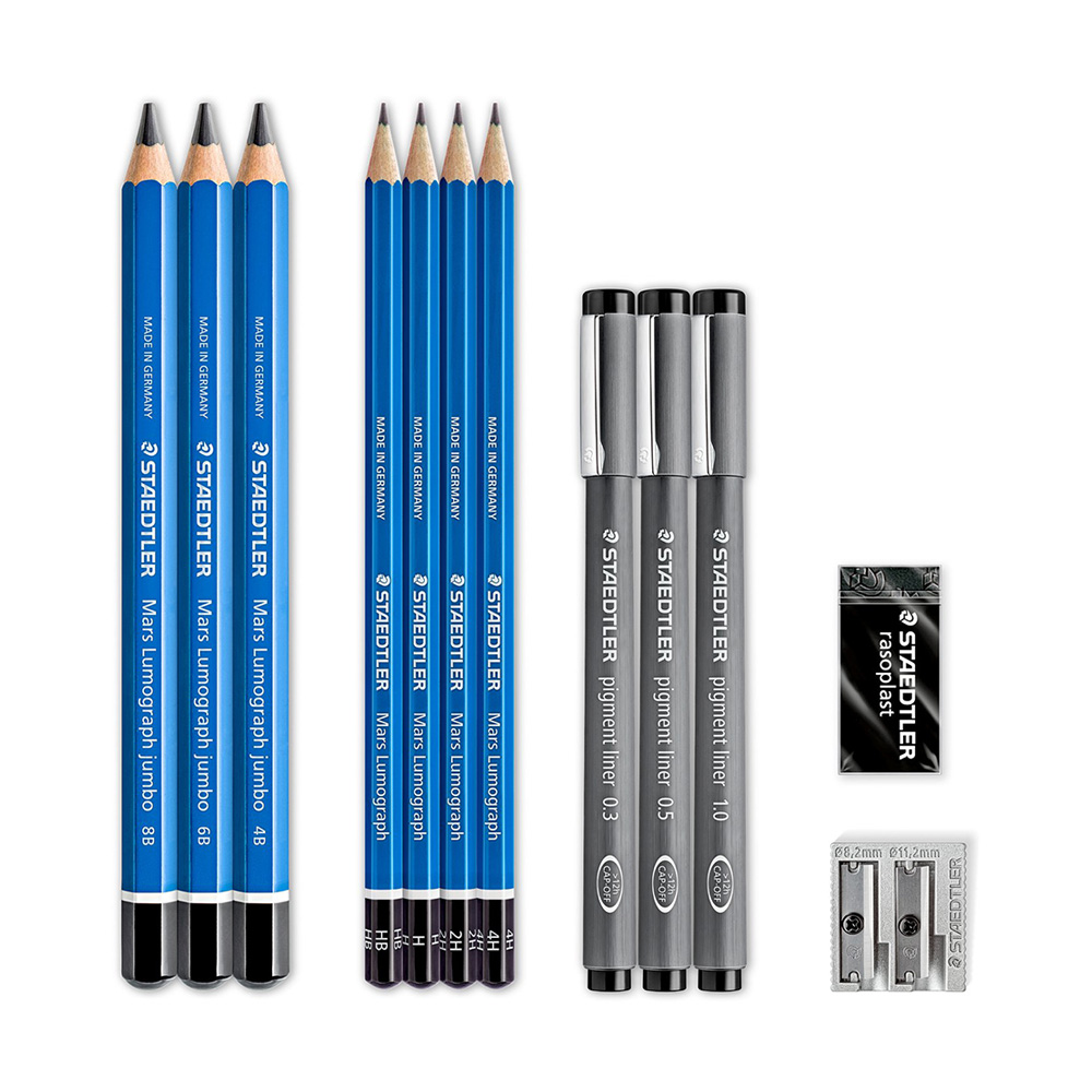 Set de Dibujo Sketching 12 Piezas Staedtler - Imagen 2