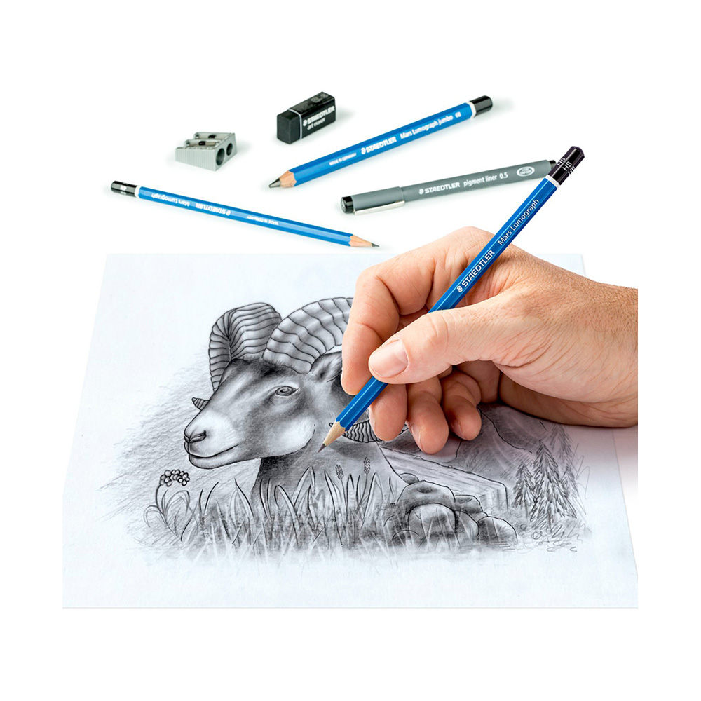 Set de Dibujo Sketching 12 Piezas Staedtler - Imagen 4