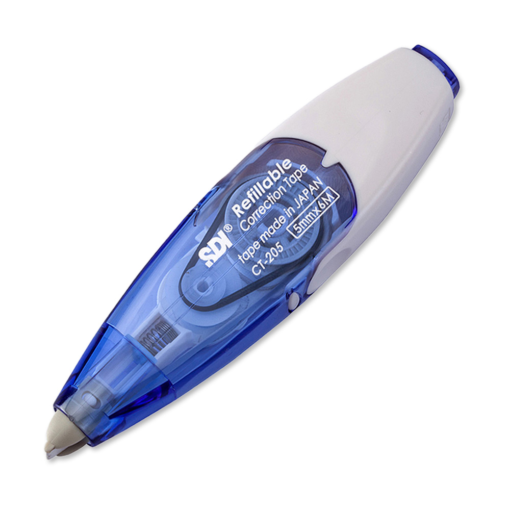 Cinta Correctora 5mm x 6mt Azul Sdi