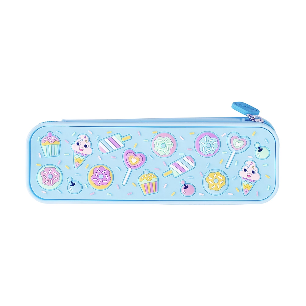 Estuche Escolar Diseños Celeste Adix