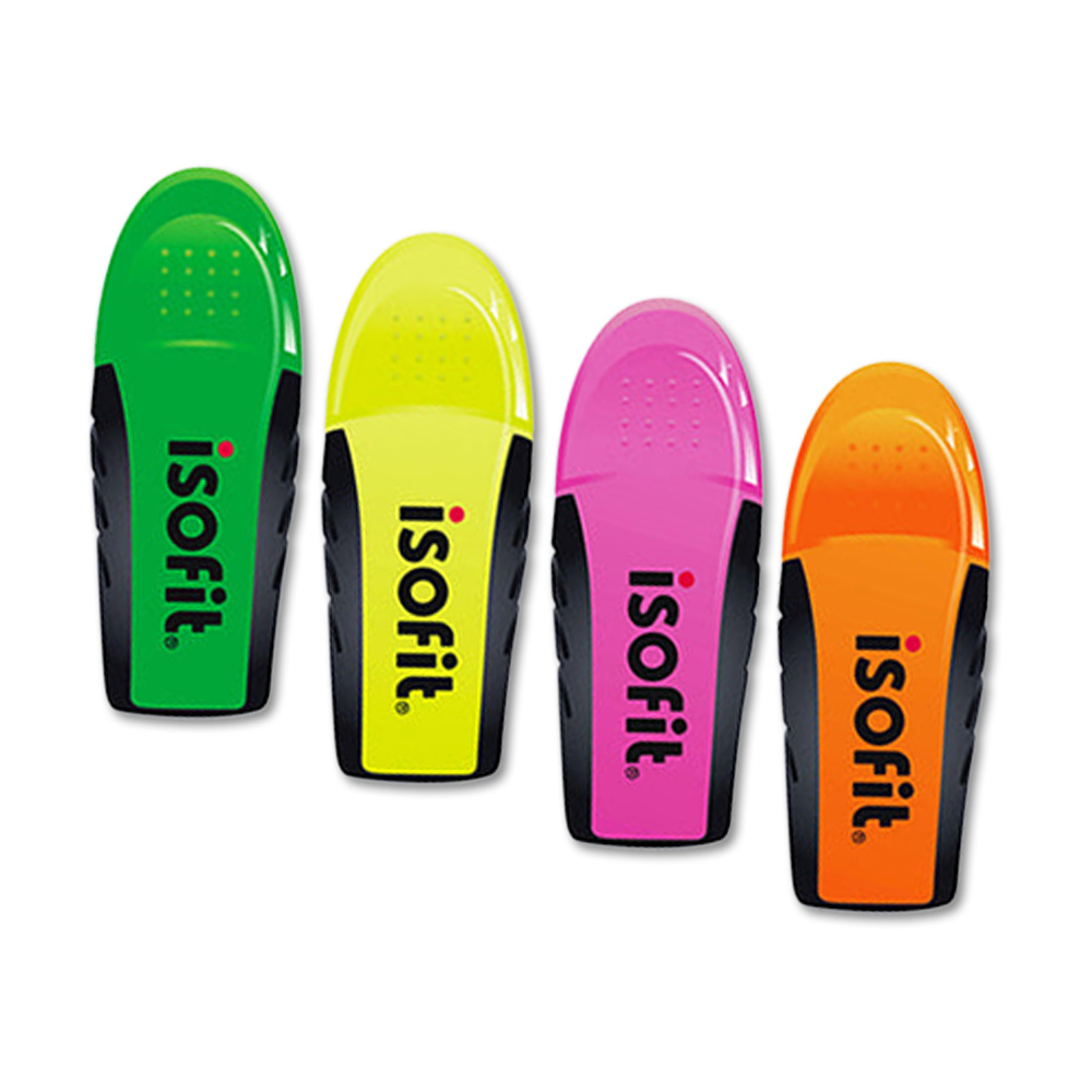 Set 4 Mini Resaltadores Flúor Isofit - Imagen 2