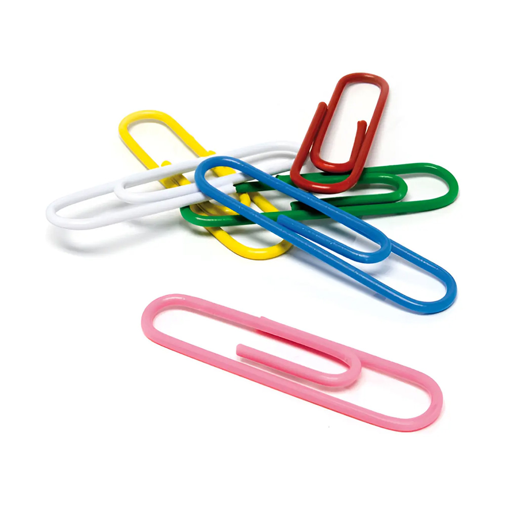 Clips Metálicos 33mm Colores Surtidos 100 Uds Isofit - Imagen 2