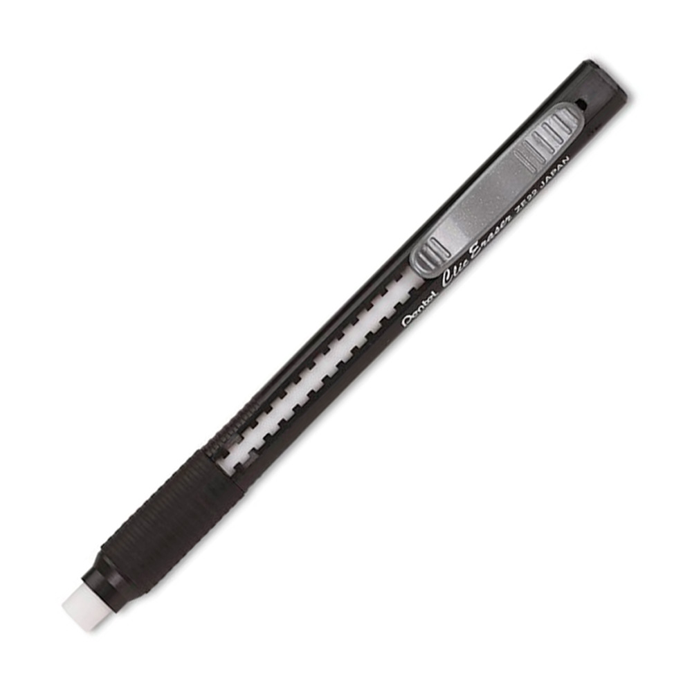 Portagoma Borrador Click Eraser Grip Pentel - Imagen 2