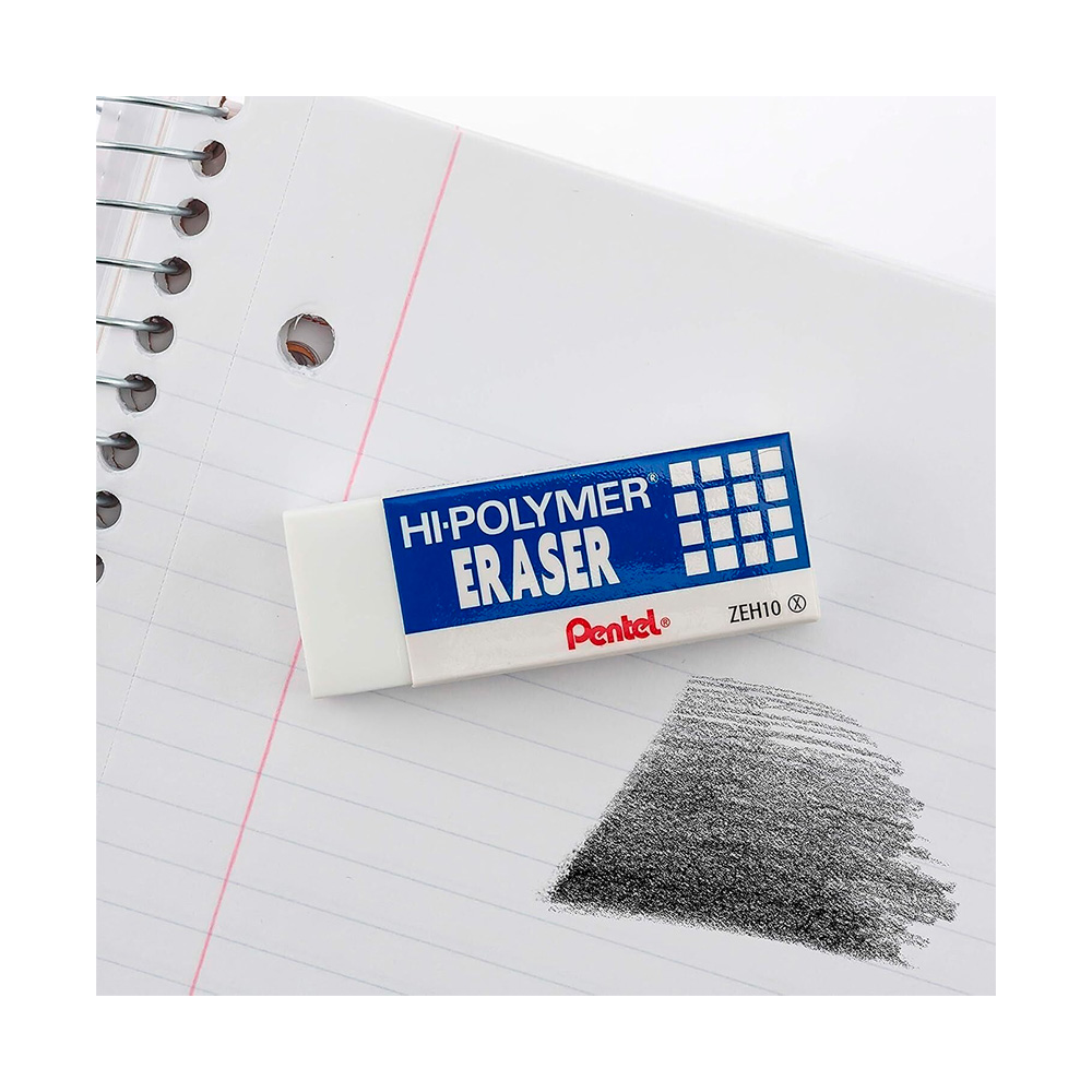 Set 3 Goma Borrar Hi-polymer Mediano Pentel - Imagen 4